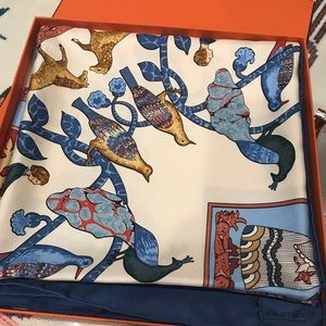 Early America De La Perriere Hermes Carre 90